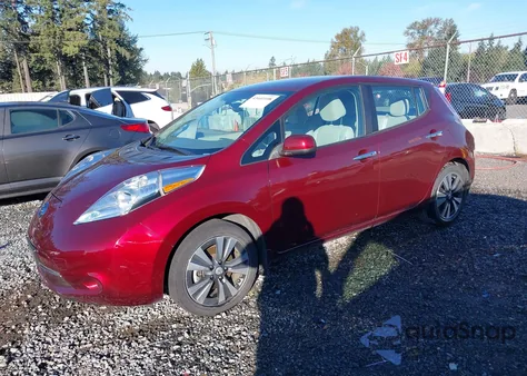 2016 Nissan Leaf Sv from USA, damaged, VIN 1N4BZ0CP8GC301069